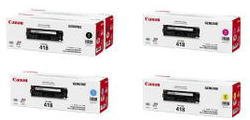 キヤノン CANON CRG-418 トナーカートリッジ 4色5本セット